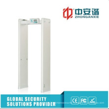 Security Walk Through Metal Detector Body Scanner with High Decibel Alarm Speakers